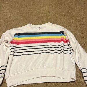 Sundry rainbow sweatshirt